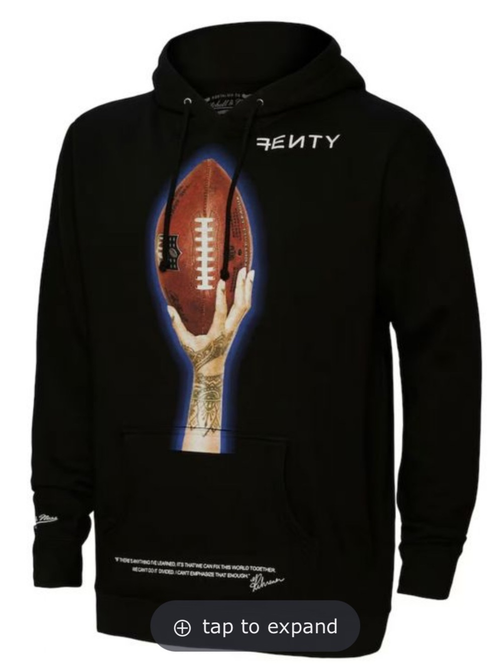Rihanna Fenty Super Bowl Hoodie XL